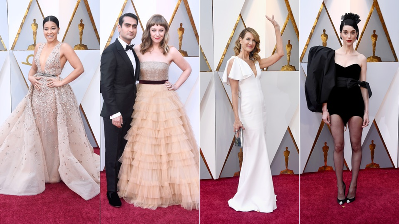 Illustration for article titled Every Froufy Gown and Cursed Image From the 90th Annual Academy Awards Red Carpet